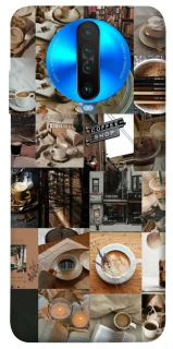 Чохол на Xiaomi Poco X2 Coffee collage ver.3 фото 1 з 1