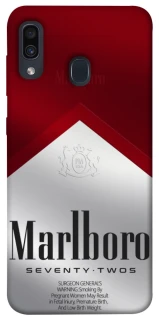 Чохол на Samsung Galaxy A20 / A30 Marlboro фото 1 Чохол на Samsung Galaxy A20 / A30 Marlboro фото 1 з 1