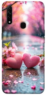 Чехол на Oppo A31 Pink heart фото 1 из 1