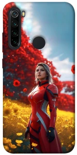 Чохол на Xiaomi Redmi Note 8 Cyber space girl ver.5 фото 1 з 1