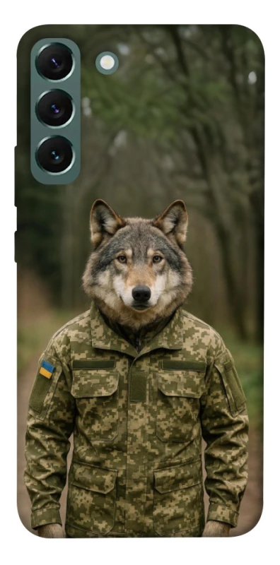 Чохол на Samsung Galaxy S22+ Вовк захисник фото 1 з 1
