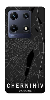 Чохол на Infinix Note 30 Pro Chernihiv map фото 1 з 1