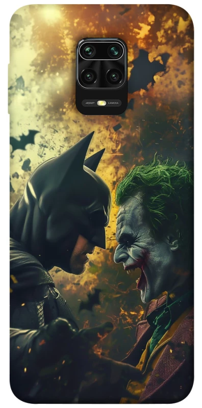 Чохол на Xiaomi Redmi Note 9s / Note 9 Pro / Note 9 Pro Max Batman and the Joker фото 1 з 1