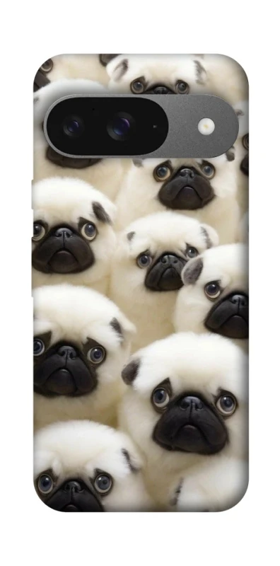Чехол на Google Pixel 10 Doggy Pug Love фото 1 из 1