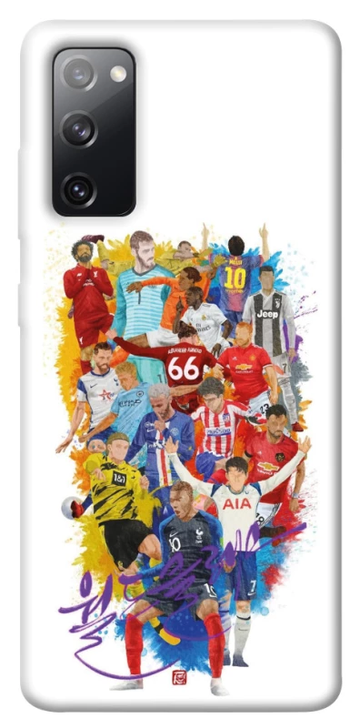 Чехол на Samsung Galaxy S20 FE Football Abstract v2 фото 1 из 1