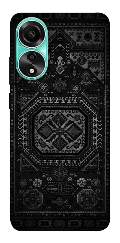 Чохол на Oppo A78 4G Чорний килим фото 1 з 1