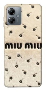 Чохол на Motorola Moto G14 Miu Miu фото 1 з 1