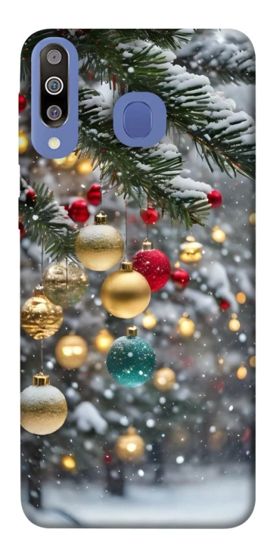 Чохол на Samsung Galaxy M30 Новорічний v48 фото 1 з 1