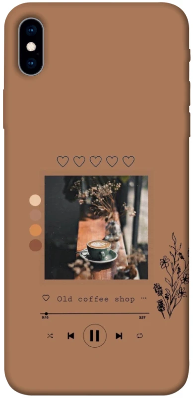 Чохол на Apple iPhone XS Max (6.5") Coffee player фото 1 з 1