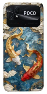 Чехол на Xiaomi Poco C40 Koi carp фото 1 из 1