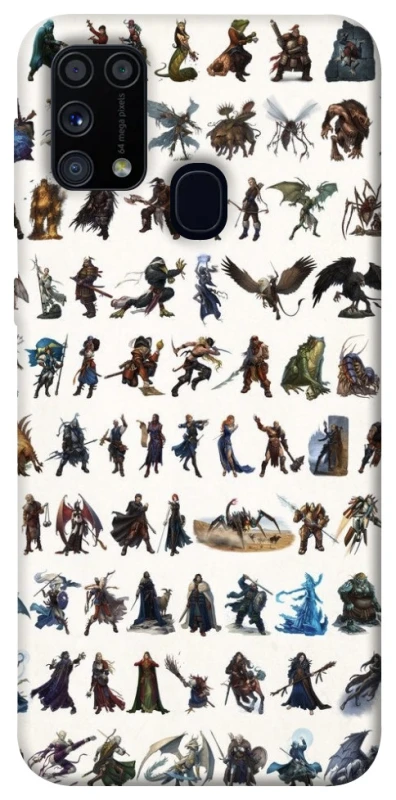 Чехол на Samsung Galaxy M31 Character Selection фото 1 из 1