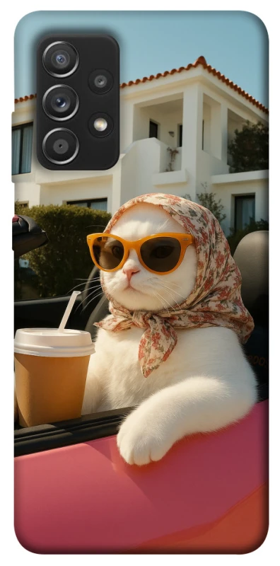 Чохол на Samsung Galaxy A52 4G / A52 5G Stylish Cat Cruise фото 1 з 1