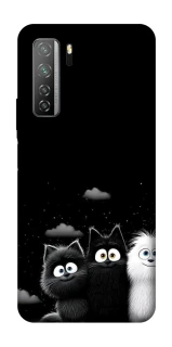 Чехол на Huawei Nova 7 SE Three Cats фото 1 из 1
