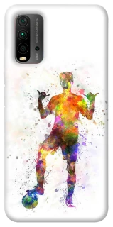 Чохол на Xiaomi Redmi 9T Football Player v3 фото 1 з 1