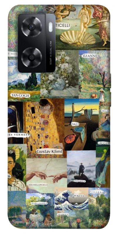 Чохол на Oppo A57s Art collage ver.8 фото 1 з 1