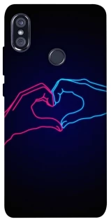 Чехол на Xiaomi Redmi Note 5 Pro / Note 5 (AI Dual Camera) Neon love фото 1 из 1