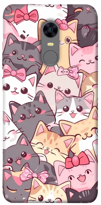 Чохол на Xiaomi Redmi 5 Plus / Redmi Note 5 (Single Camera) Cute Cat фото 1 з 1