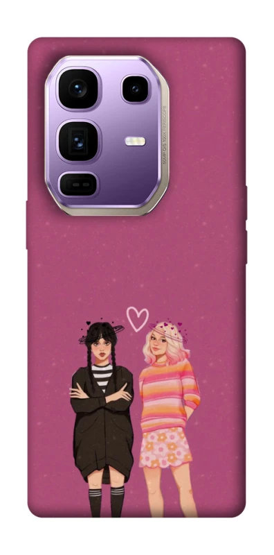 Чехол на Infinix Note 50 Pro+ Raven & Rainbow Wednesday фото 1 из 1