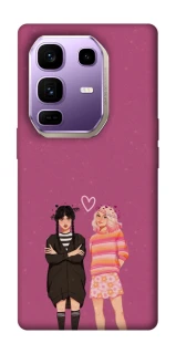 Чохол на Infinix Note 50 Pro+ Raven & Rainbow Wednesday фото 1 з 1