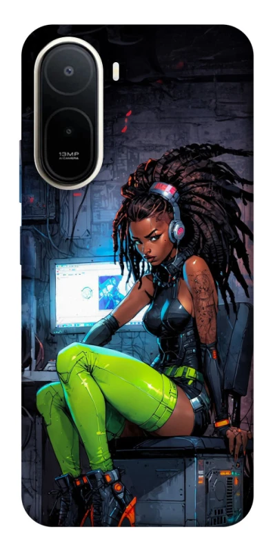 Чохол на Xiaomi Redmi A7 Pro 4G Cyber girl фото 2 з 2