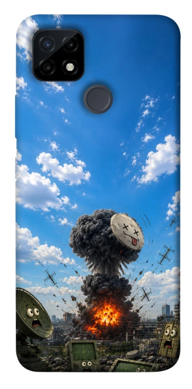 Чохол на Realme C12 Moscow never sleeps ver.6 фото 1 з 1