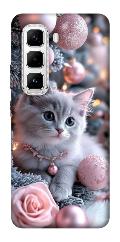 Чохол на Infinix Hot 50 Pro Christmas Kitty фото 1 з 1