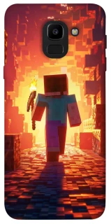 Чохол на Samsung J600F Galaxy J6 (2018) Minecraft adventure фото 1 з 1