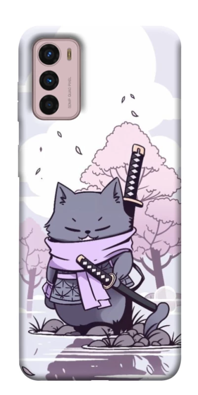Чохол на Motorola Moto G42 Samurai cat фото 1 з 1
