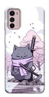 Чохол на Motorola Moto G42 Samurai cat фото 1 з 1