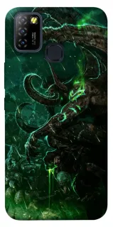 Чехол на Infinix Hot 10 Lite Warcraft Illidan v2 фото 1 из 1