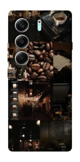 Чехол на Tecno Camon 40 Pro 5G Coffee collage ver.1 фото 1 из 1