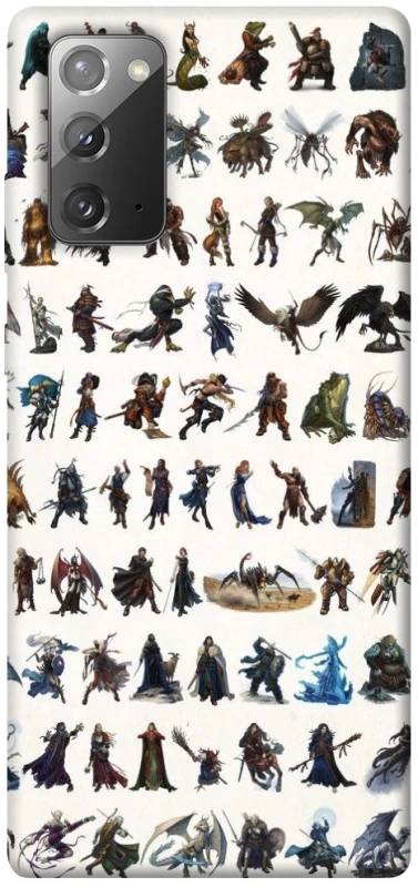 Чехол на Samsung Galaxy Note 20 Character Selection фото 1 из 1