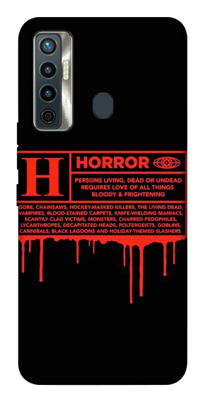 Чохол на TECNO Camon 17 Horror Halloween фото 1 з 1