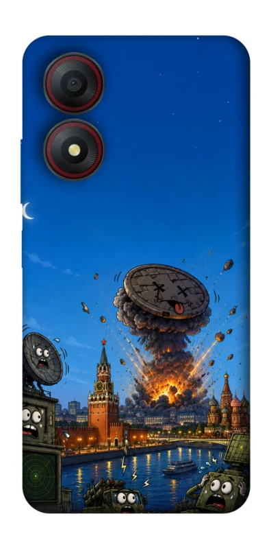 Чохол на ZTE Blade A34 4G Moscow never sleeps ver.8 фото 1 з 1