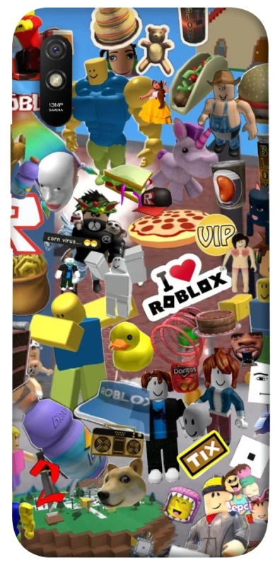 Чохол на Xiaomi Redmi 9A Roblox collage ver.5 фото 1 з 1