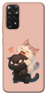 Чехол на Xiaomi Redmi Note 11 (Global) / Note 11S Сat and cat фото 1 Чехол на Xiaomi Redmi Note 11 (Global) / Note 11S Сat and cat фото 1 из 1