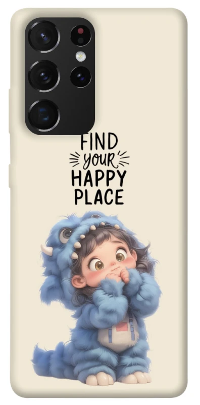 Чохол на Samsung Galaxy S21 Ultra Happy Place фото 1 з 1