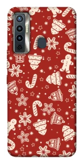 Чехол на TECNO Camon 17 Новогодний v3 фото 1 из 1
