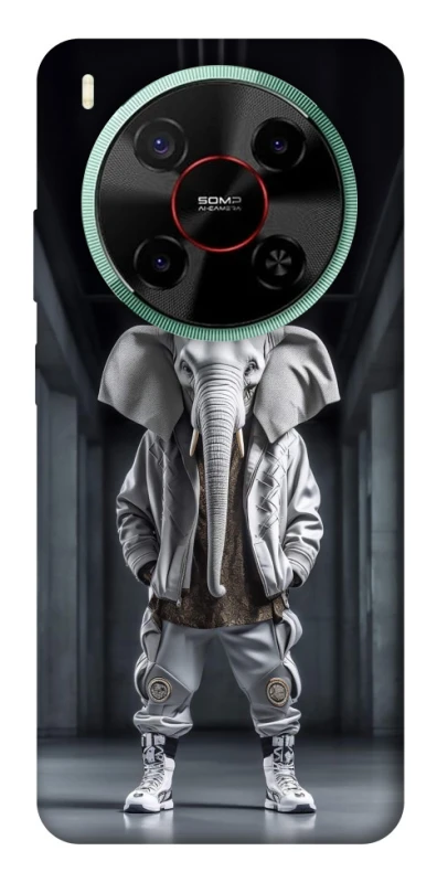 Чехол на ZTE Nubia V70 Max Слон v2 фото 1 из 1