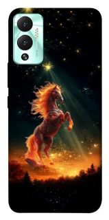 Чохол на Infinix Hot 12 Play Red Fire Horse ver.2 фото 1 з 1