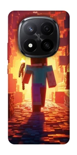 Чохол на Xiaomi Redmi Note 14 Pro+ 5G Minecraft adventure фото 1 з 1