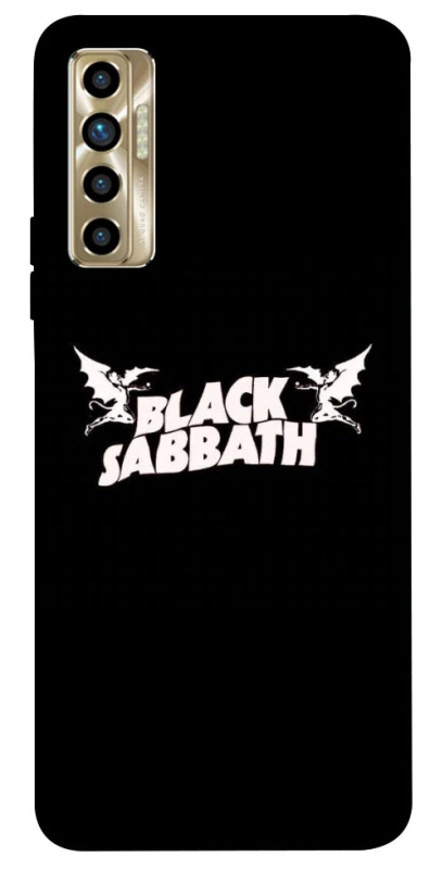 Чохол на TECNO Camon 17P Black Sabbath logo ver.2 фото 1 з 1