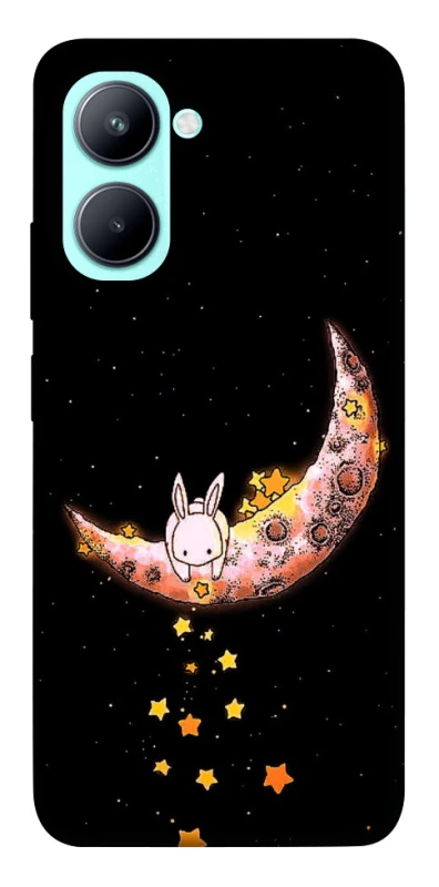 Чохол на Realme C33 Moon rabbit фото 1 з 1