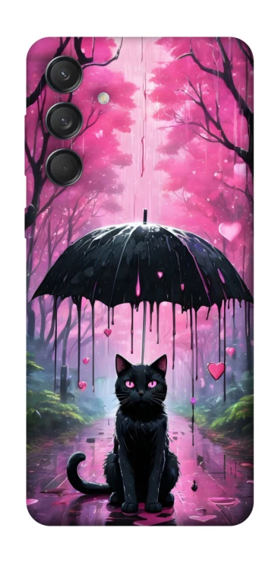 Чохол на Samsung Galaxy M55 Black cat фото 1 з 1