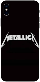 Чехол на Apple iPhone XS Max (6.5") Metallica logo фото 1 из 1