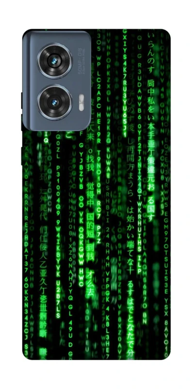Чохол на Motorola Edge 50 Matrix Code фото 1 Чохол на Motorola Edge 50 Matrix Code фото 1 з 1