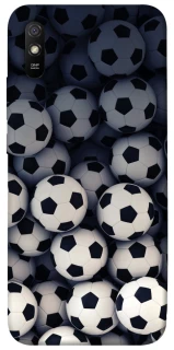 Чехол на Xiaomi Redmi 9A Футбольные мячи фото 1 из 1