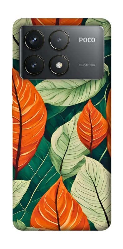 Чохол на Xiaomi Poco F6 Pro Leaves фото 1 з 1
