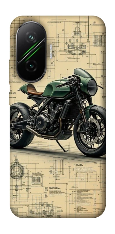 Чехол на Xiaomi Poco F7 Bike model фото 1 из 1