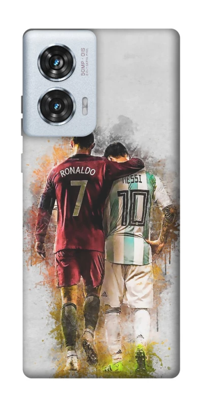 Чохол на Motorola Edge 50 Fusion Ronaldo та Messi фото 1 з 1